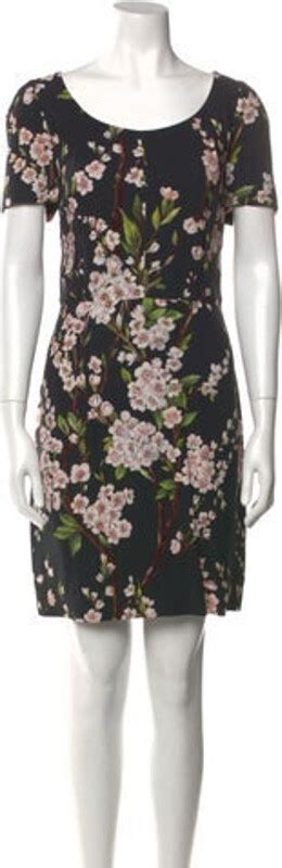 Dolce & Gabbana Cherry Blossom Mini Dress .